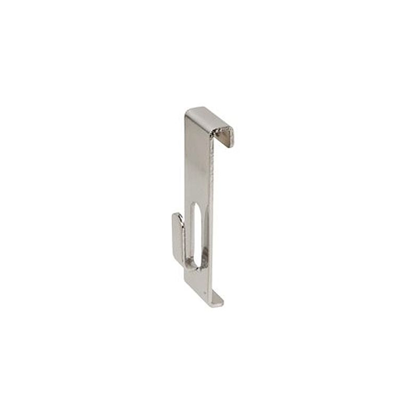Chrome Gridwall Notched Hook