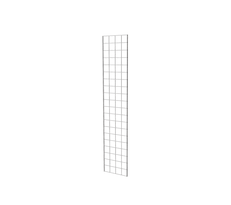 Chrome 1'x 5' grid panel