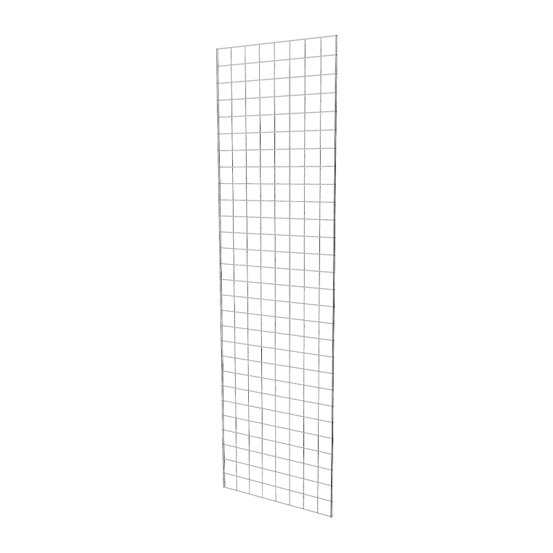 Chrome 2'x 7' grid panel