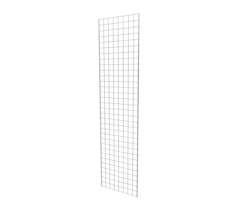 Chrome 2'x 8' grid panel