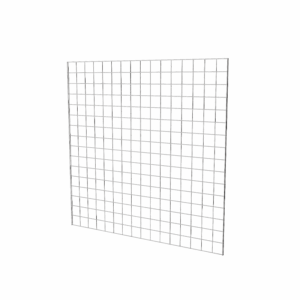 Chrome 4'x 4' grid panel