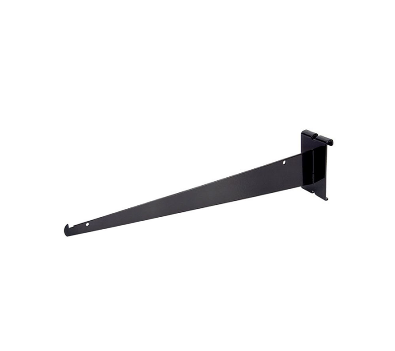 Black 14" Shelf Bracket For Grid Panel