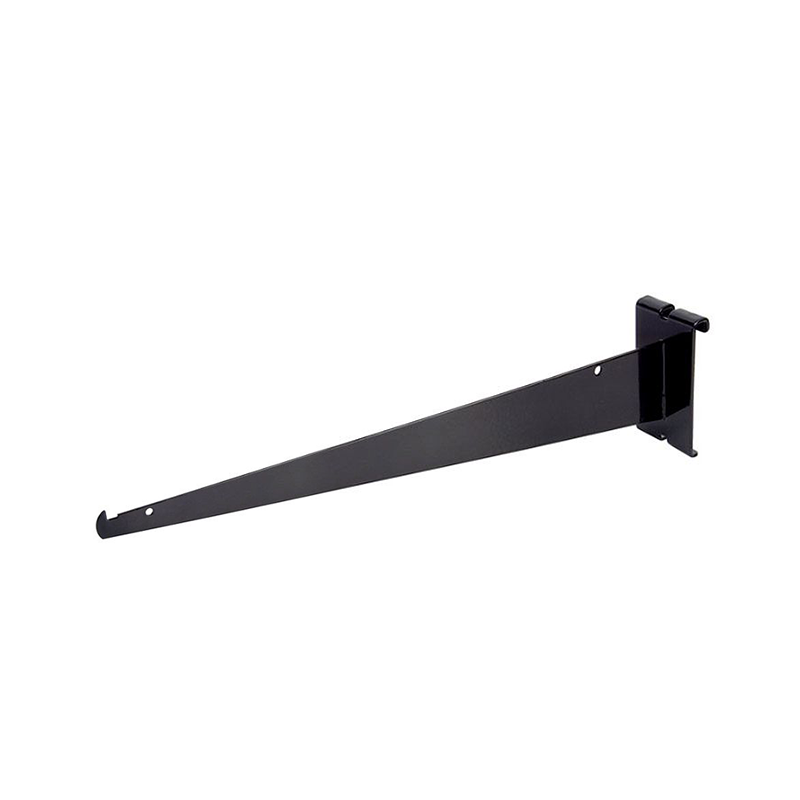 Black 14" Shelf Bracket For Grid Panel