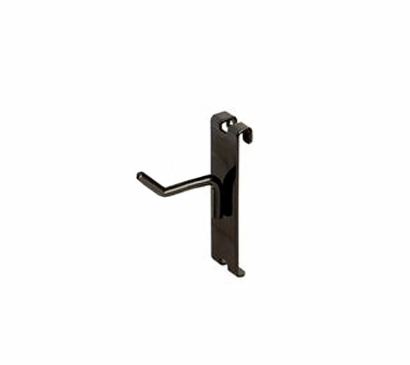 Black 1" Gridwall Hook
