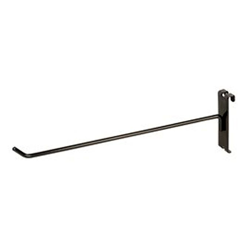 Black 12" Gridwall Hook