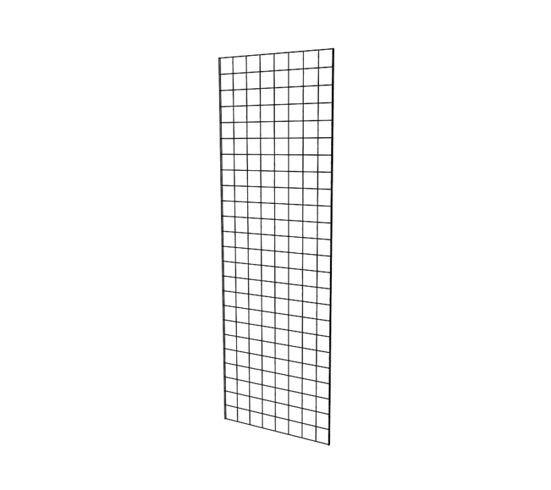 Black 2'x 6' grid panel