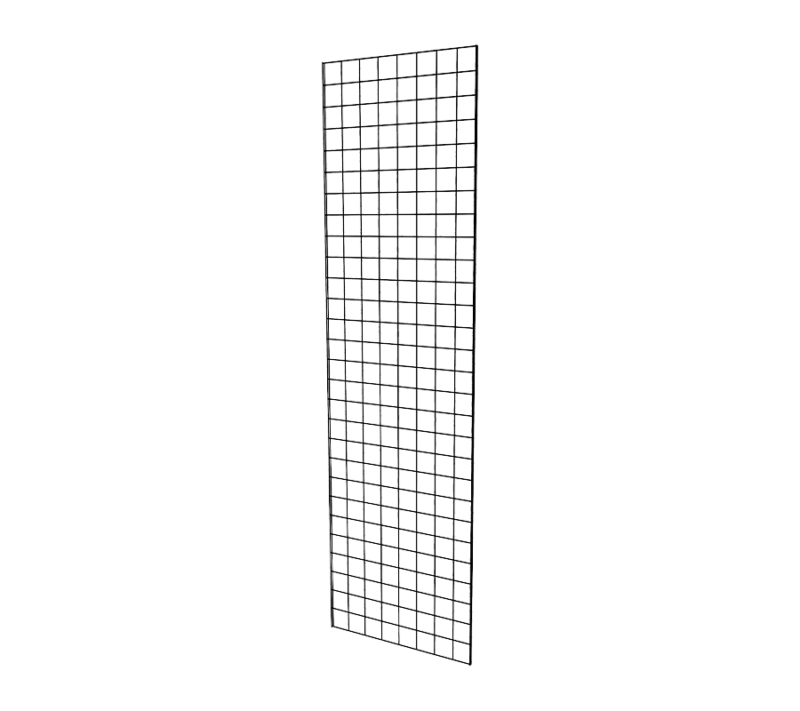 Black 2'x 7' grid panel