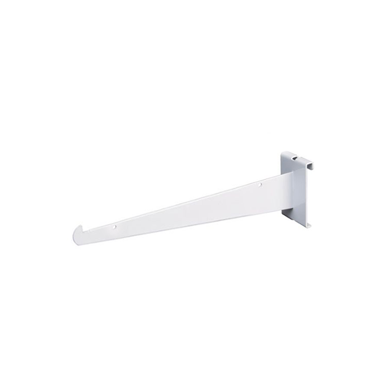 White 10" Shelf Bracket For Grid Panel