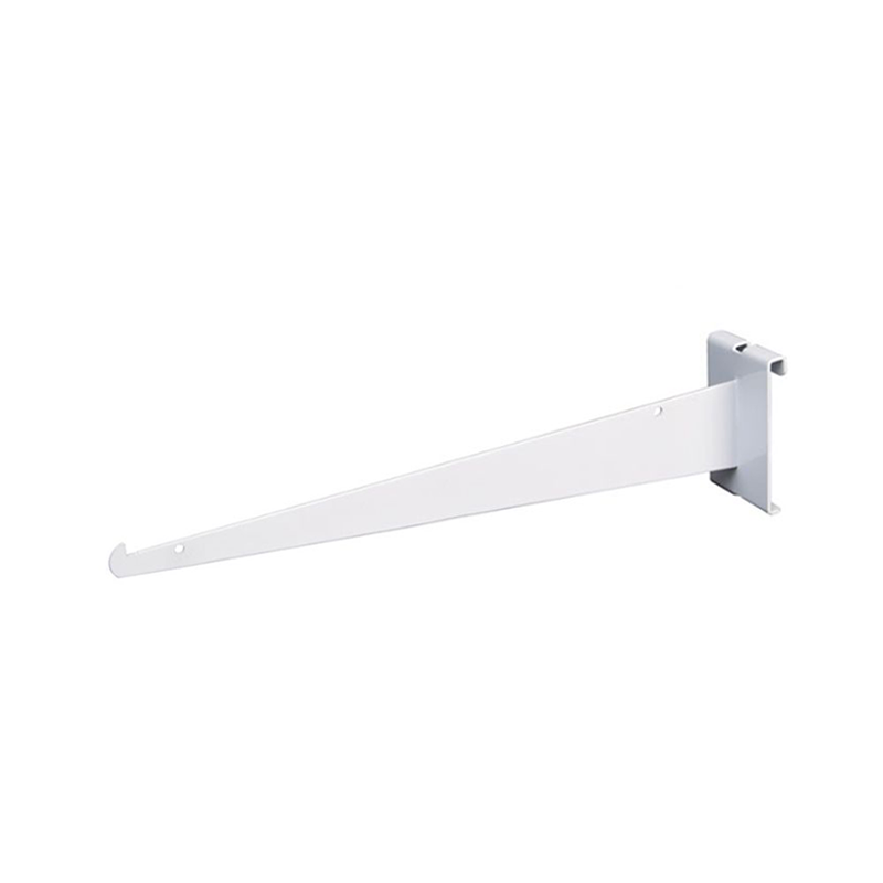 White 14" Shelf Bracket For Grid Panel