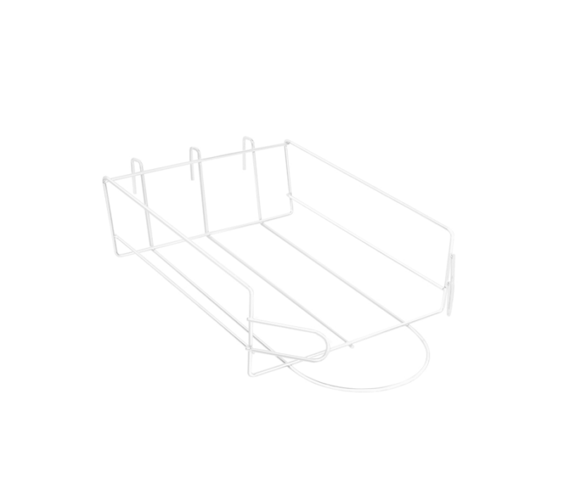 White Wire Cap Displayer For Gridwall
