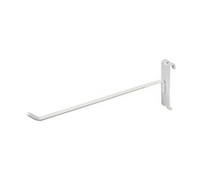 White 10" Gridwall Hook
