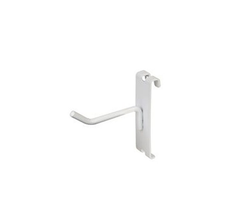 White 2" Gridwall Hook