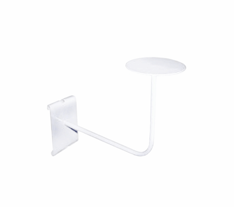 White Gridwall Hat Display