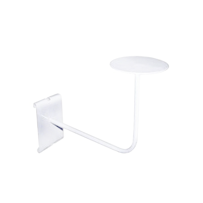 White Gridwall Hat Display