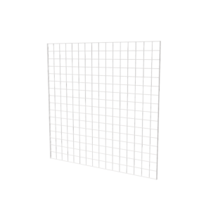 White 4'x 4' grid panel