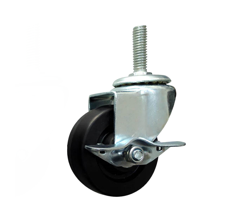 3" Heavy duty caster with brakes