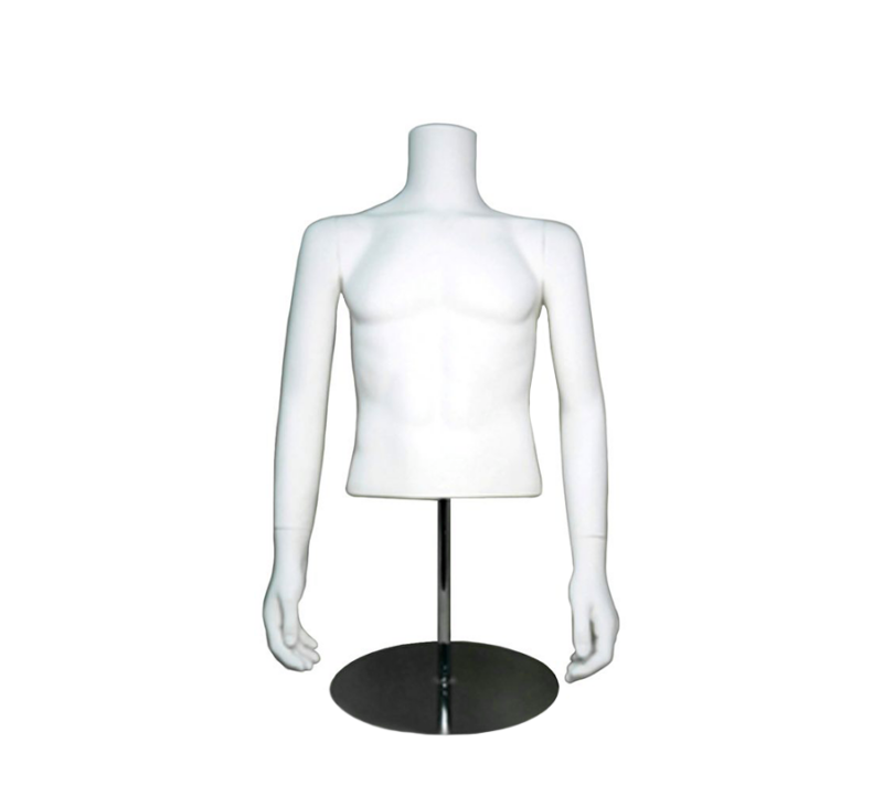 Male Headless Half Body Mannequin