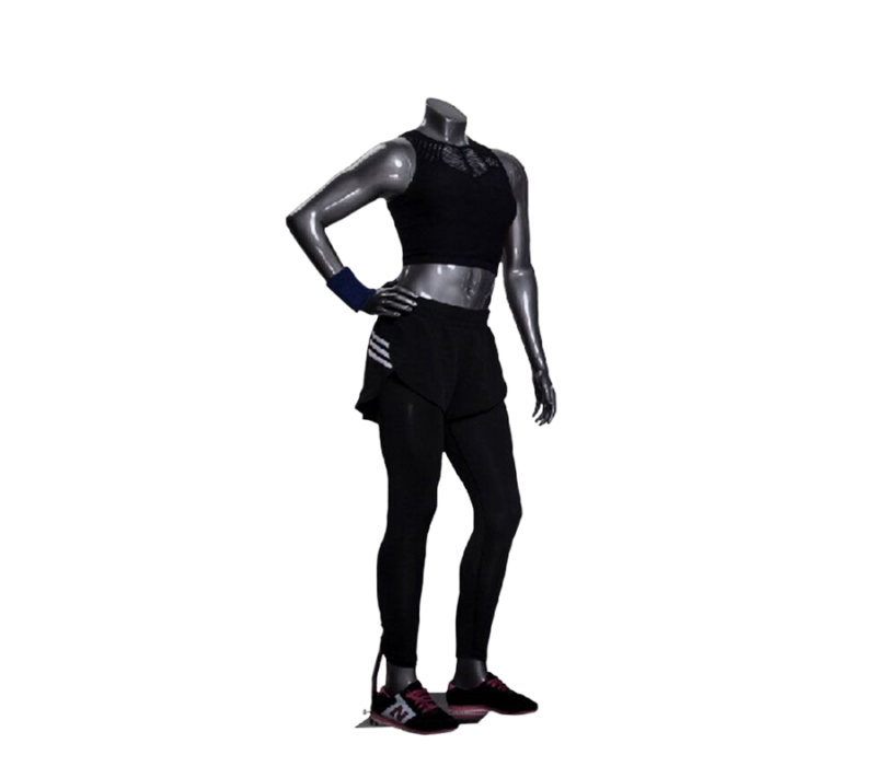 Headless Athletic Female Mannequin - JACKIE/3 with Clothes