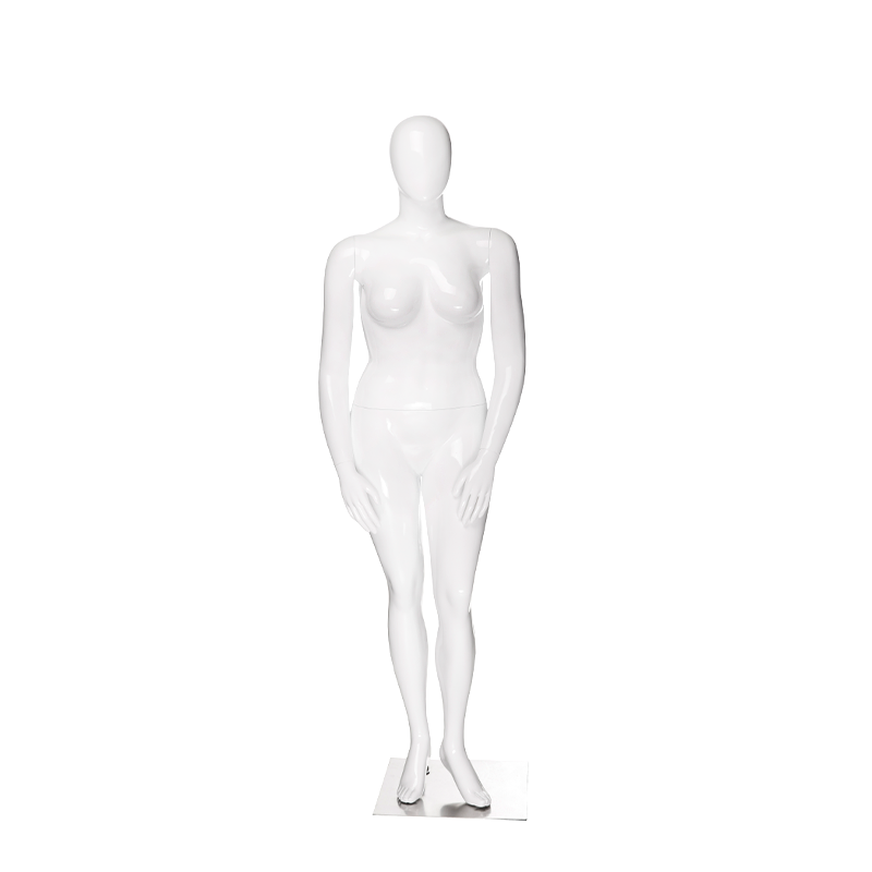 Plus Size Egg Shaped Head Female Mannequin - JANET/4