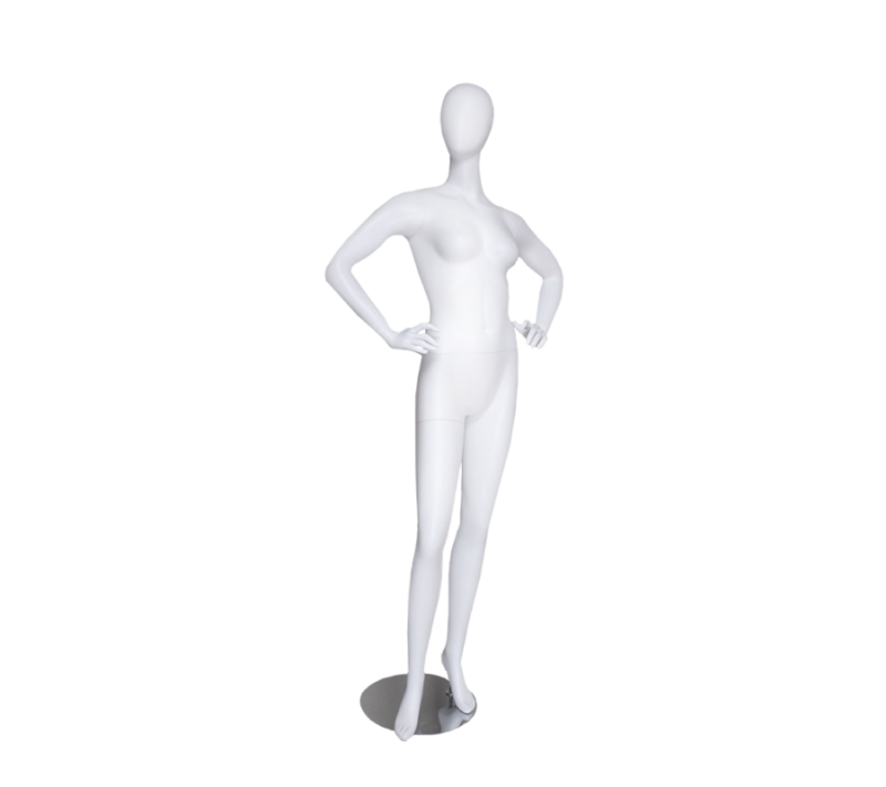 Egg Shaped Head Abstract Female Mannequin - JESSICA/4