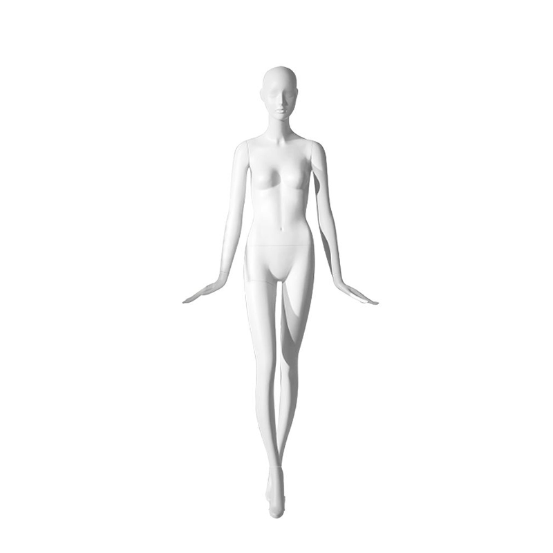 Matte White Realistic Female Mannequin - KATE/1