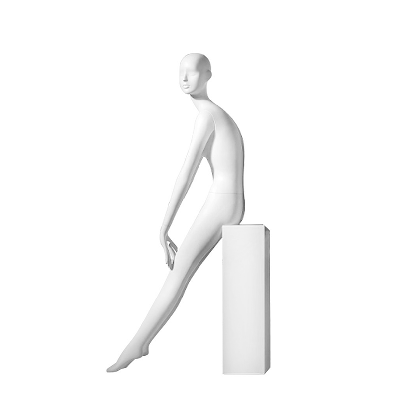 Matte White Realistic Female Mannequin - KATE/4