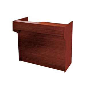 4′ LEDGETOP REGISTER COUNTER – CHERRY