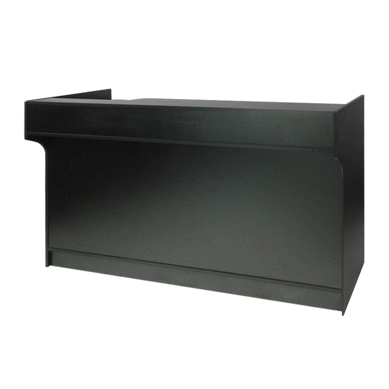 6′ LEDGETOP REGISTER COUNTER – BLACK