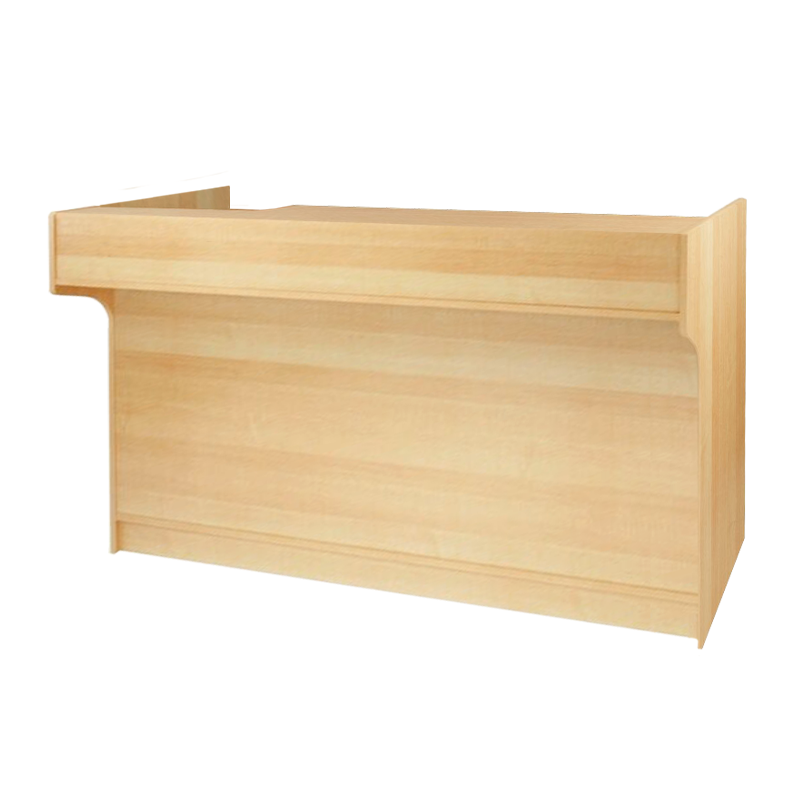 6′ LEDGETOP REGISTER COUNTER – MAPLE