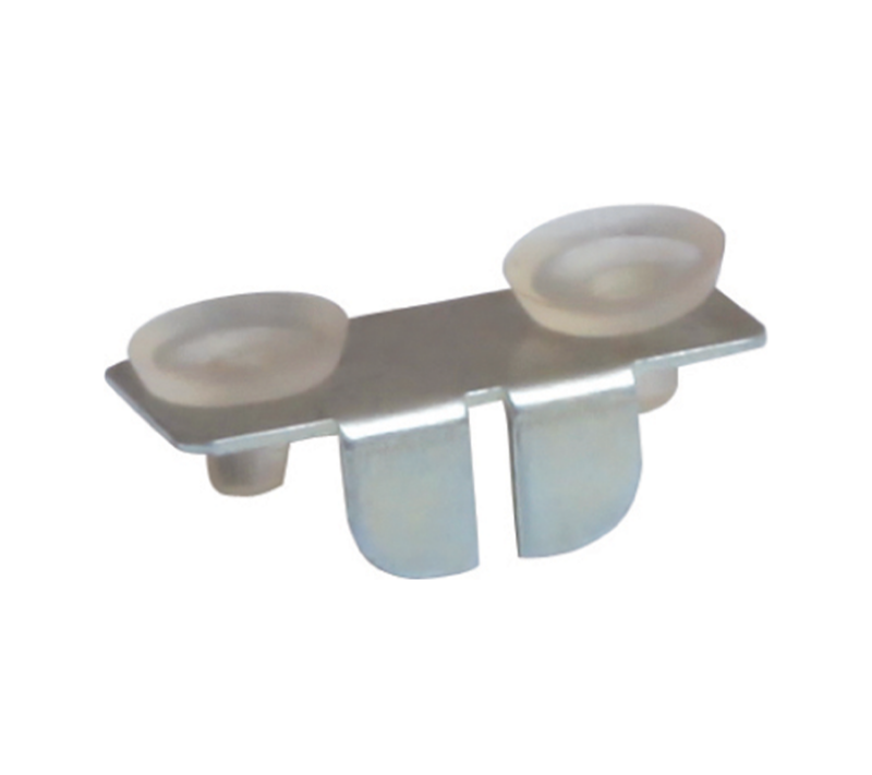 Snap-In Shelf Supporters w/ Rubber Bumpers For Knife Brackets