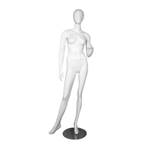 MICHELLE-2WHITE EGGHEAD- FEMALE MANNEQUIN