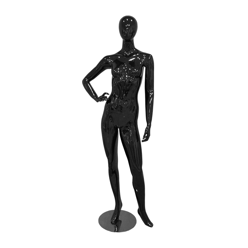 MICHELLE-3BLACK EGGHEAD- FEMALE MANNEQUIN