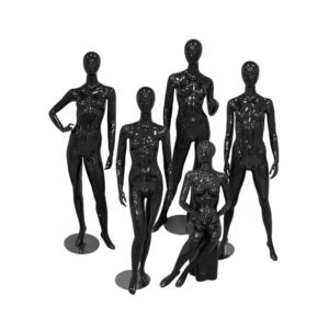 MICHELLE-4BLACK EGGHEAD- FEMALE MANNEQUIN - Image 2