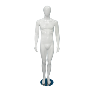 MIKE/1 WHITE EGGHEAD- MALE MANNEQUIN