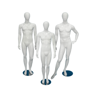 MIKE/2WHITE EGGHEAD- MALE MANNEQUIN - Image 2
