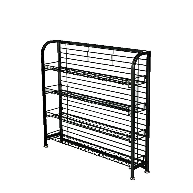 Black Under Counter Wire Display Rack