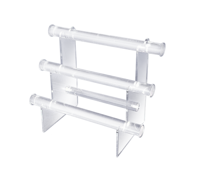 Acrylic 3 Tier Bracelet Bar Display