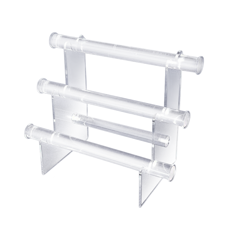 Acrylic 3 Tier Bracelet Bar Display