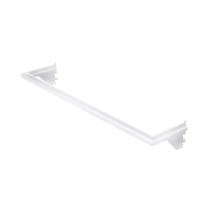 Matte White Pipeline 24"L x 5"D U-Hangrail