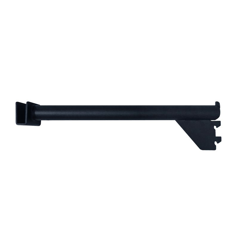 Matte Black Pipeline 12" Hangrail Bracket For Rect. Tubing