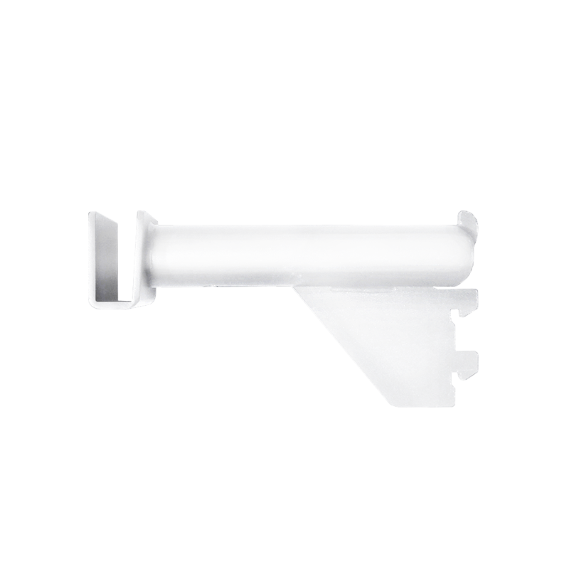 Matte White Pipeline 3" Hangrail Bracket For Rect. Tubing