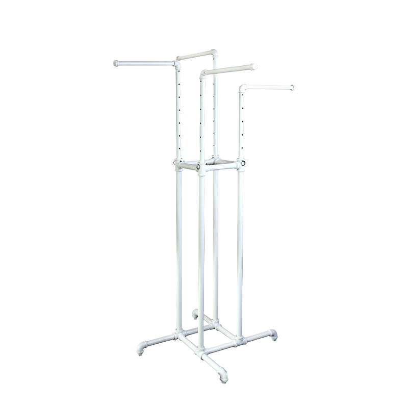 4-WAY PIPELINE RACK -MATTE WHITE