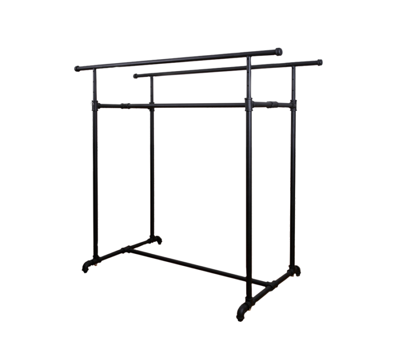 Height Adjustable H Rack - Matte Black