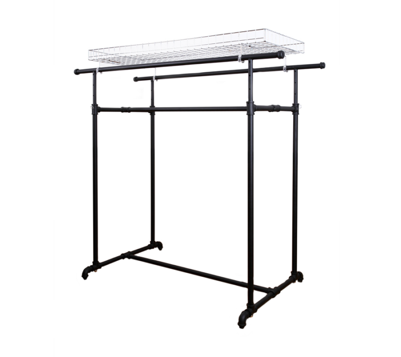 Height Adjustable H Rack - Matte Black