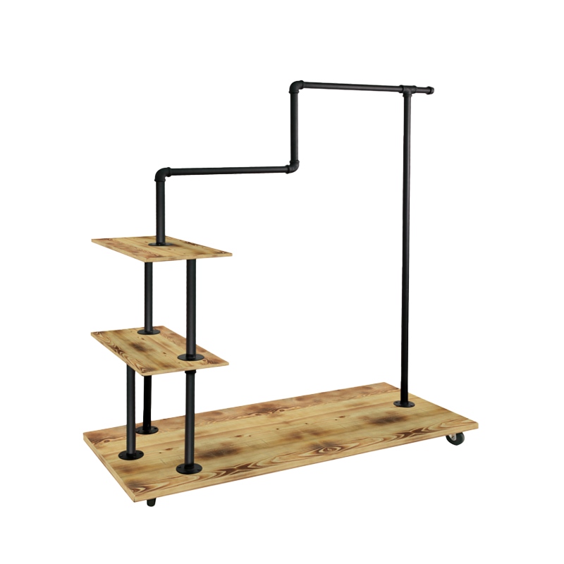 PIPELINE 2-TIER RACK W/SHELVING