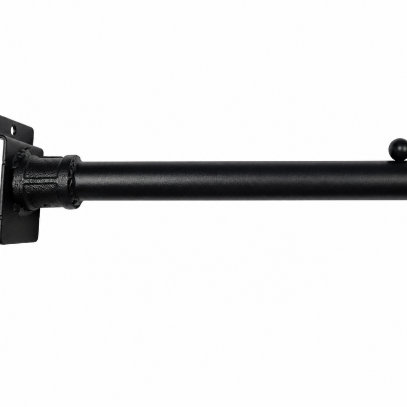 Pipeline 12" Slatwall Faceout - Matte Black