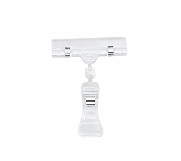 Small Clear Clip-On Sign Holder | Store Displays®