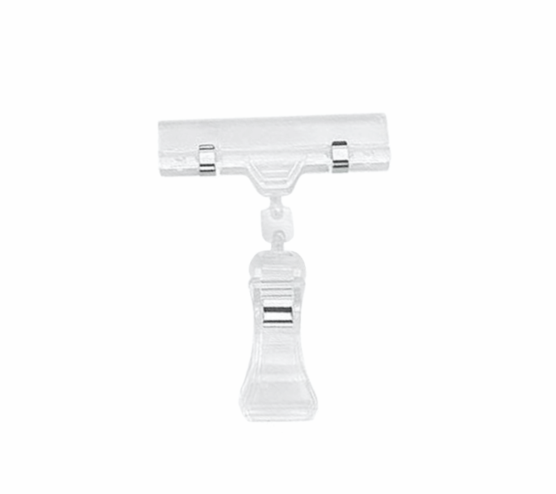 Small Clear Clip-On Sigh Holder
