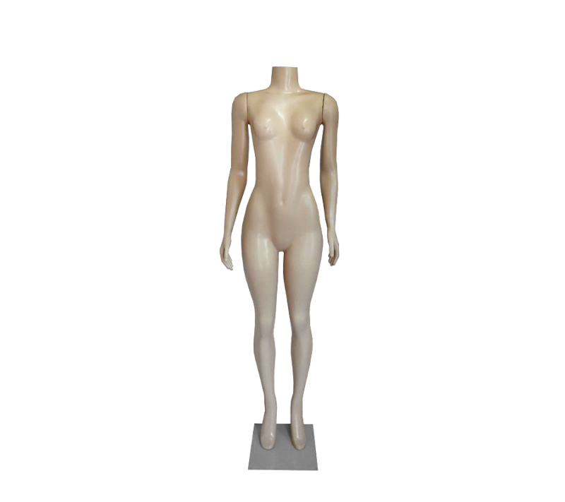 Cream Headless Brazilian Full Body Mannequin