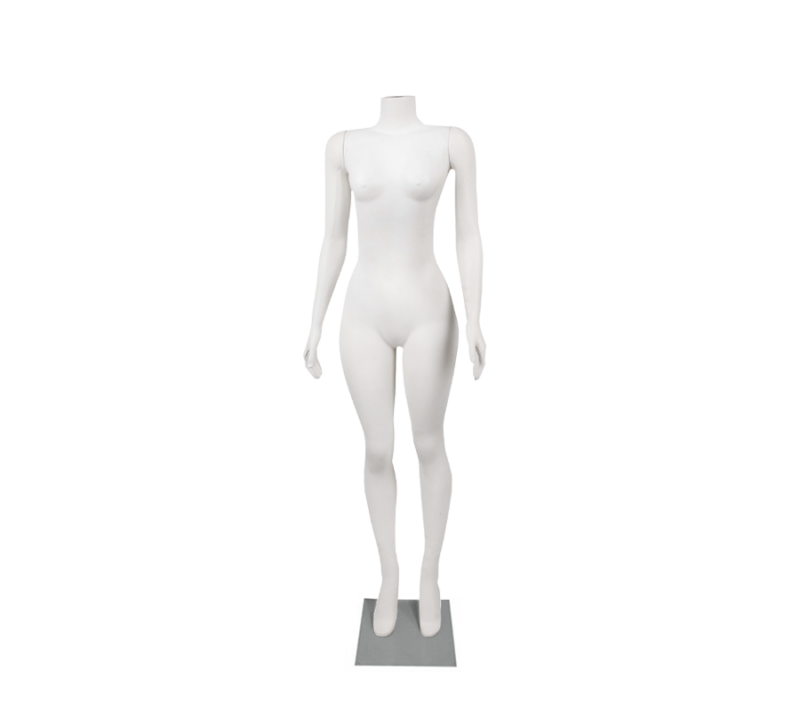 White Headless Brazilian Full Body Mannequin